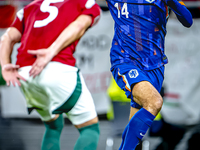 Netherlands midfielder Tijani Reijnders plays during the match between Hungary and the Netherlands at the Puskas Arena for the UEFA Nations...