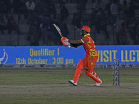 Shikhar Dhawan of Gujarat Greats bats during the Legends League Cricket T20 match between Gujarat Greats and Konark Suryas Odisha at the Bak...