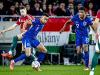 Netherlands midfielder Ryan Gravenberch plays during the match between Hungary and the Netherlands at the Puskas Arena for the UEFA Nations...