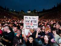 More than 45,000 people attend the concert to raise funds for legal expenses related to the case of the Tempe incident and in memory of the...