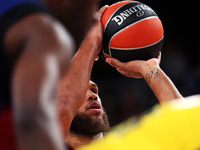 Justin Anderson plays during the match between FC Barcelona and Alba Berlin, corresponding to week 2 of the Turkish Airlines Euroleague, at...