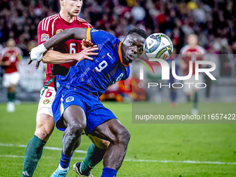 During the match between Hungary and the Netherlands at the Puskas Arena for the UEFA Nations League season 2024-2025 in Budapest, Hungary,...