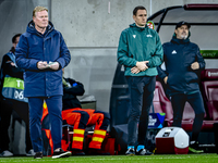 Netherlands trainer Ronald Koeman is present during the match between Hungary and the Netherlands at the Puskas Arena for the UEFA Nations L...