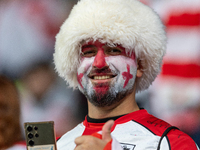 Georgia fan  during the  UEFA Nations League 2024 League B Group B1 match between Ukraine and Georgia , at the Poznan Arena in Poznan, Polan...