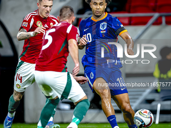 During the match between Hungary and the Netherlands at the Puskas Arena for the UEFA Nations League season 2024-2025 in Budapest, Hungary,...