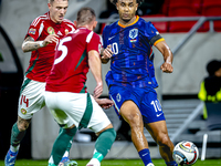 During the match between Hungary and the Netherlands at the Puskas Arena for the UEFA Nations League season 2024-2025 in Budapest, Hungary,...