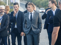 President of France Emmanuel Macron is seen during the summit in Paphos, Cyprus, on October 11, 2024. The 11th Summit of the Southern EU Cou...