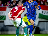 Netherlands midfielder Tijani Reijnders plays during the match between Hungary and the Netherlands at the Puskas Arena for the UEFA Nations...