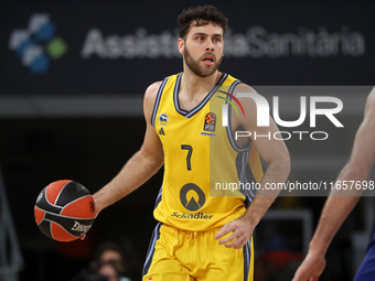 Will McDowell-White plays during the match between FC Barcelona and Alba Berlin, corresponding to week 2 of the Turkish Airlines Euroleague,...