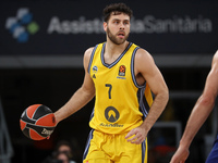 Will McDowell-White plays during the match between FC Barcelona and Alba Berlin, corresponding to week 2 of the Turkish Airlines Euroleague,...