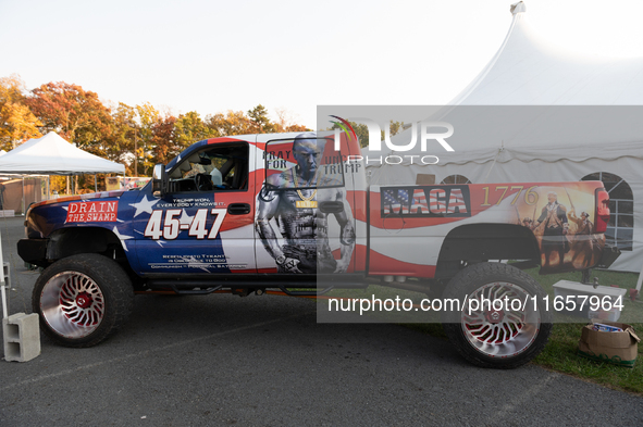 Rod of Iron Festival in Greeley, Pennsylvania, on October 11, 2024, where a showing of the documentary ''Flynn'' was held. 