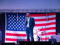 Former Trump National Security Advisor and retired three-star Lt. Gen. Michael Flynn speaks at the annual Rod of Iron Festival in Greeley, P...