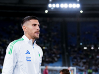 Lorenzo Pellegrini of Italy looks on during the UEFA Nations League 2024/25 League A Group A2 match between Italy and Belgium at Stadio Olim...