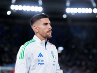 Lorenzo Pellegrini of Italy looks on during the UEFA Nations League 2024/25 League A Group A2 match between Italy and Belgium at Stadio Olim...