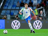 Samuele Ricci of Italy during the UEFA Nations League 2024/25 League A Group A2 match between Italy and Belgium at Stadio Olimpico on Octobe...