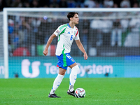 Samuele Ricci of Italy during the UEFA Nations League 2024/25 League A Group A2 match between Italy and Belgium at Stadio Olimpico on Octobe...