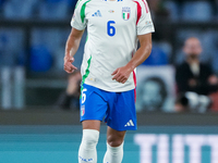 Samuele Ricci of Italy during the UEFA Nations League 2024/25 League A Group A2 match between Italy and Belgium at Stadio Olimpico on Octobe...