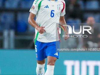 Samuele Ricci of Italy during the UEFA Nations League 2024/25 League A Group A2 match between Italy and Belgium at Stadio Olimpico on Octobe...