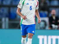 Samuele Ricci of Italy during the UEFA Nations League 2024/25 League A Group A2 match between Italy and Belgium at Stadio Olimpico on Octobe...