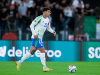 Giovanni Di Lorenzo of Italy during the UEFA Nations League 2024/25 League A Group A2 match between Italy and Belgium at Stadio Olimpico on...