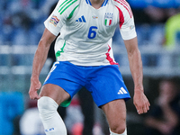 Samuele Ricci of Italy during the UEFA Nations League 2024/25 League A Group A2 match between Italy and Belgium at Stadio Olimpico on Octobe...