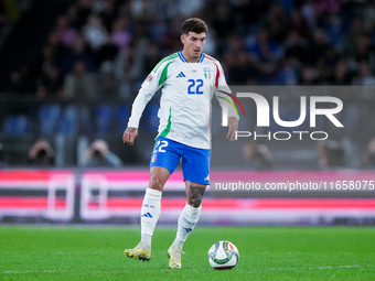 Giovanni Di Lorenzo of Italy during the UEFA Nations League 2024/25 League A Group A2 match between Italy and Belgium at Stadio Olimpico on...