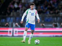 Giovanni Di Lorenzo of Italy during the UEFA Nations League 2024/25 League A Group A2 match between Italy and Belgium at Stadio Olimpico on...