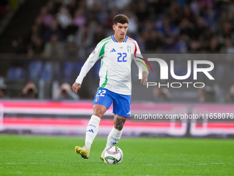 Giovanni Di Lorenzo of Italy during the UEFA Nations League 2024/25 League A Group A2 match between Italy and Belgium at Stadio Olimpico on...