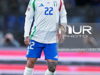 Giovanni Di Lorenzo of Italy during the UEFA Nations League 2024/25 League A Group A2 match between Italy and Belgium at Stadio Olimpico on...