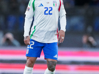 Giovanni Di Lorenzo of Italy during the UEFA Nations League 2024/25 League A Group A2 match between Italy and Belgium at Stadio Olimpico on...