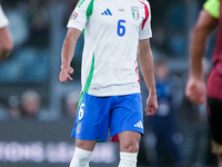 Samuele Ricci of Italy during the UEFA Nations League 2024/25 League A Group A2 match between Italy and Belgium at Stadio Olimpico on Octobe...