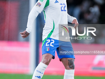 Giovanni Di Lorenzo of Italy during the UEFA Nations League 2024/25 League A Group A2 match between Italy and Belgium at Stadio Olimpico on...