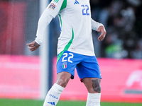 Giovanni Di Lorenzo of Italy during the UEFA Nations League 2024/25 League A Group A2 match between Italy and Belgium at Stadio Olimpico on...