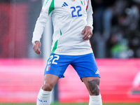 Giovanni Di Lorenzo of Italy during the UEFA Nations League 2024/25 League A Group A2 match between Italy and Belgium at Stadio Olimpico on...