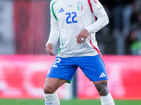 Giovanni Di Lorenzo of Italy during the UEFA Nations League 2024/25 League A Group A2 match between Italy and Belgium at Stadio Olimpico on...