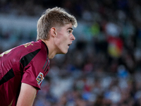 Charles De Ketelaere of Belgium looks on during the UEFA Nations League 2024/25 League A Group A2 match between Italy and Belgium at Stadio...