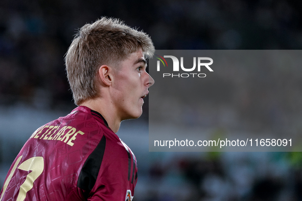 Charles De Ketelaere of Belgium looks on during the UEFA Nations League 2024/25 League A Group A2 match between Italy and Belgium at Stadio...