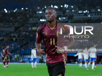 Dodi Lukebakio of Belgium looks on during the UEFA Nations League 2024/25 League A Group A2 match between Italy and Belgium at Stadio Olimpi...