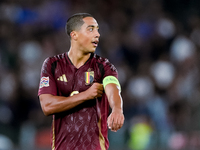 Youri Tielemans of Belgium during the UEFA Nations League 2024/25 League A Group A2 match between Italy and Belgium at Stadio Olimpico on Oc...