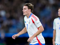 Nicolo' Fagioli of Italy looks on during the UEFA Nations League 2024/25 League A Group A2 match between Italy and Belgium at Stadio Olimpic...