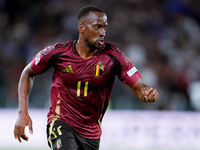 Dodi Lukebakio of Belgium during the UEFA Nations League 2024/25 League A Group A2 match between Italy and Belgium at Stadio Olimpico on Oct...