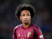 Malick Fofana of Belgium looks on during the UEFA Nations League 2024/25 League A Group A2 match between Italy and Belgium at Stadio Olimpic...