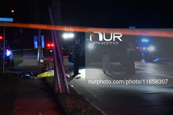 A man is killed in a hit-and-run in Midland Park, New Jersey, United States, on October 11, 2024. At approximately 7:09 p.m., a fatal hit-an...