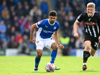 Dian Markanday of Chesterfield is in action during the Sky Bet League 2 match between Chesterfield and Notts County at the SMH Group Stadium...