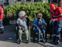 The national volcanic risk exercise in the Campi Flegrei takes place with the assisted evacuation of a sample population. Residents from sev...