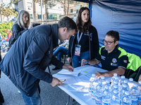 The national volcanic risk exercise in the Campi Flegrei takes place with the assisted evacuation of a sample population. Residents from sev...