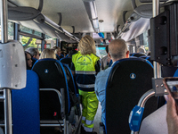 The national volcanic risk exercise in the Campi Flegrei takes place with the assisted evacuation of a sample population. Residents from sev...