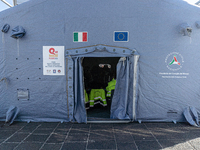 The national volcanic risk exercise in the Campi Flegrei takes place with the assisted evacuation of a sample population. Residents from sev...