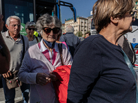 The national volcanic risk exercise in the Campi Flegrei takes place with the assisted evacuation of a sample population. Residents from sev...