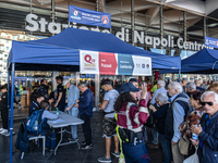 The national volcanic risk exercise in the Campi Flegrei takes place with the assisted evacuation of a sample population. Residents from sev...